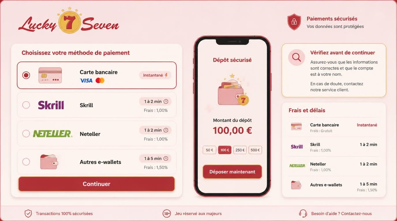 Paiement mobile fluide via smartphone avec différentes méthodes